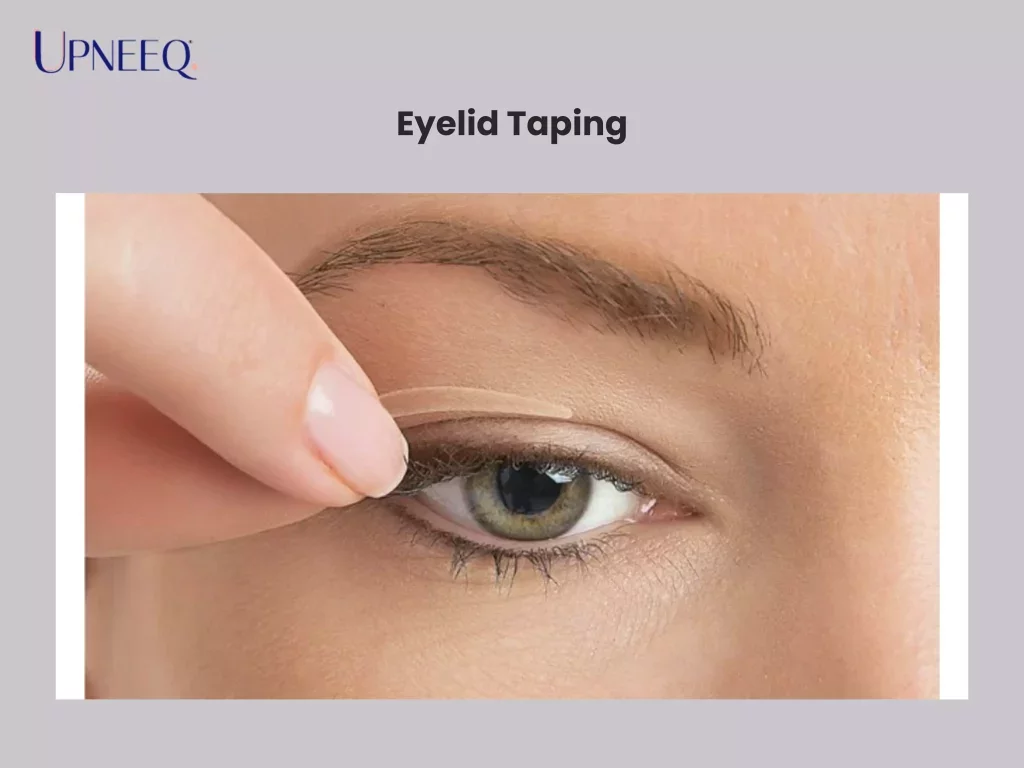 Eyelid Taping